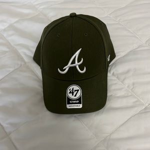 Army green braves hat